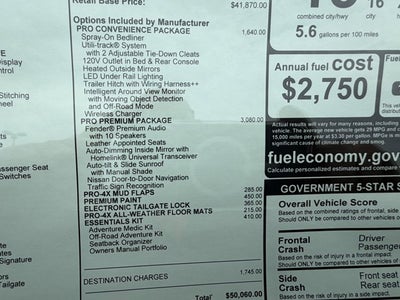 2026 Nissan Frontier PRO-4X