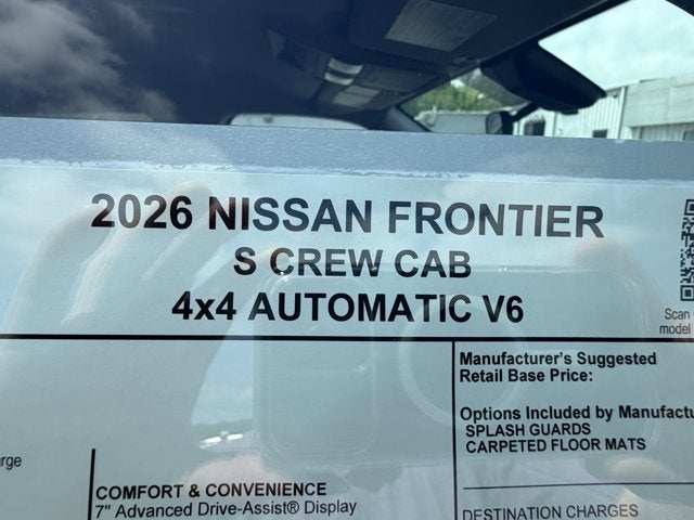 2026 Nissan Frontier S