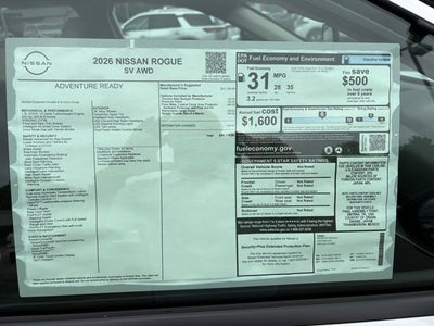 2026 Nissan Rogue SV