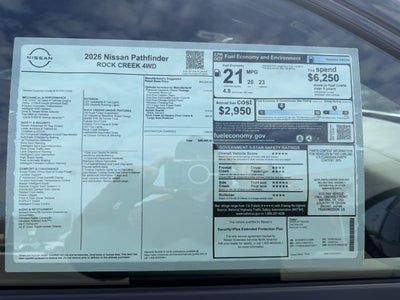 2026 Nissan Pathfinder Rock Creek