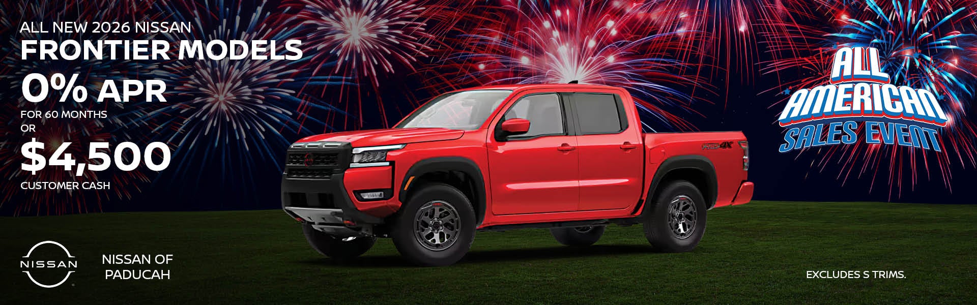 All New 2026 Nissan Frontier Models