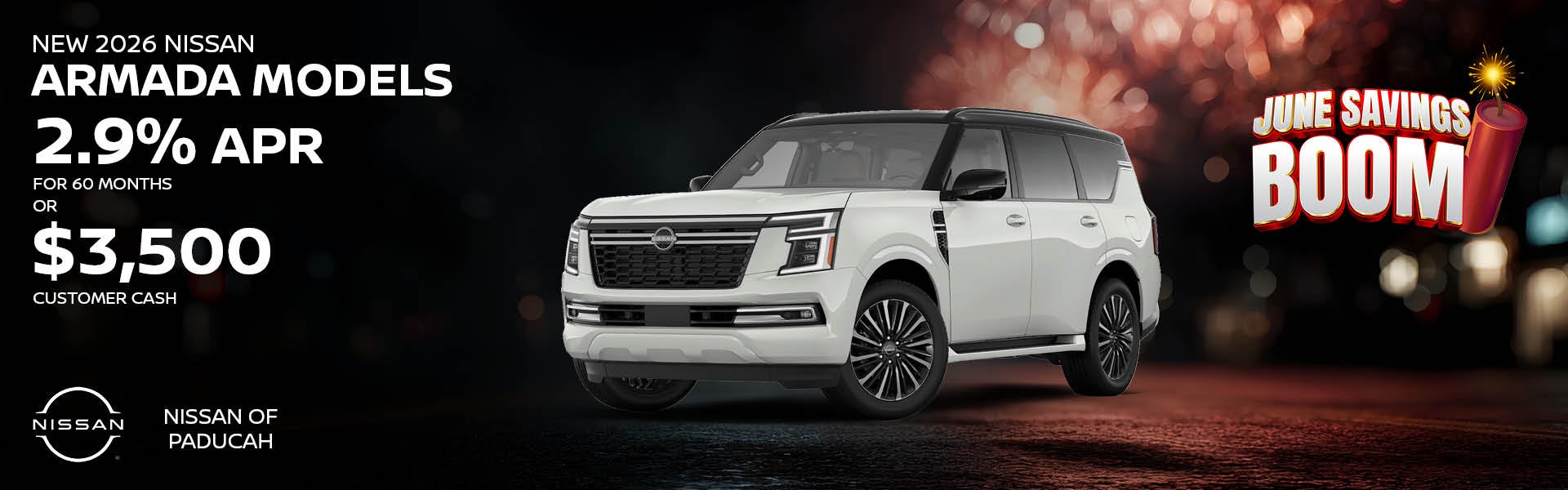 New 2026 Nissan Armada Models