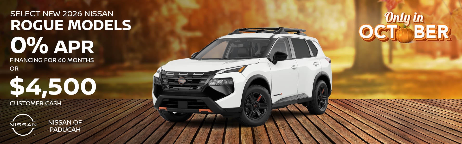 Select New 2026 Nissan Rogue Models
