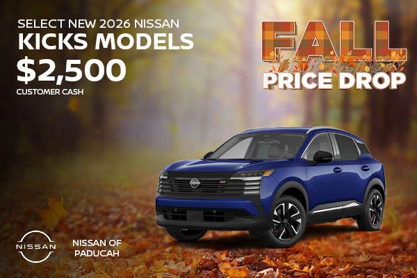 Select New 2026 Nissan Kicks Models