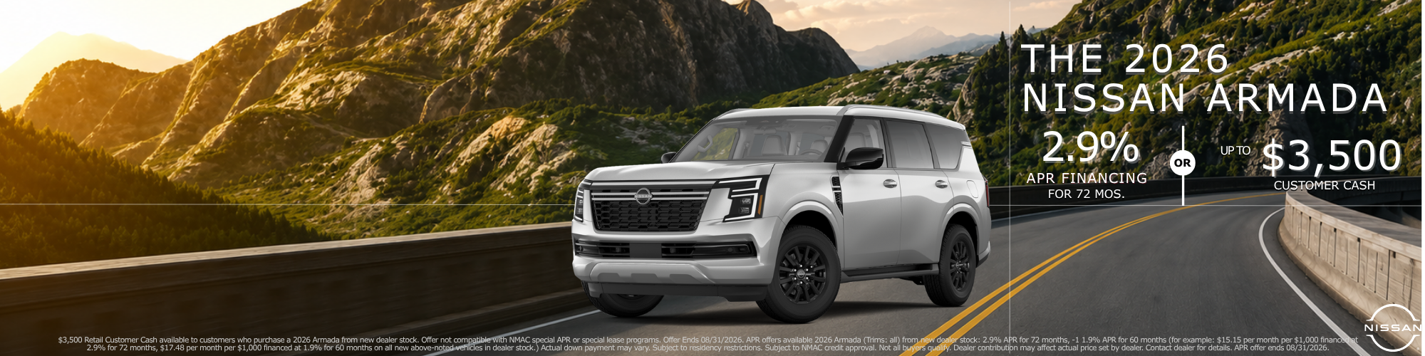 The 2026 Nissan Armada