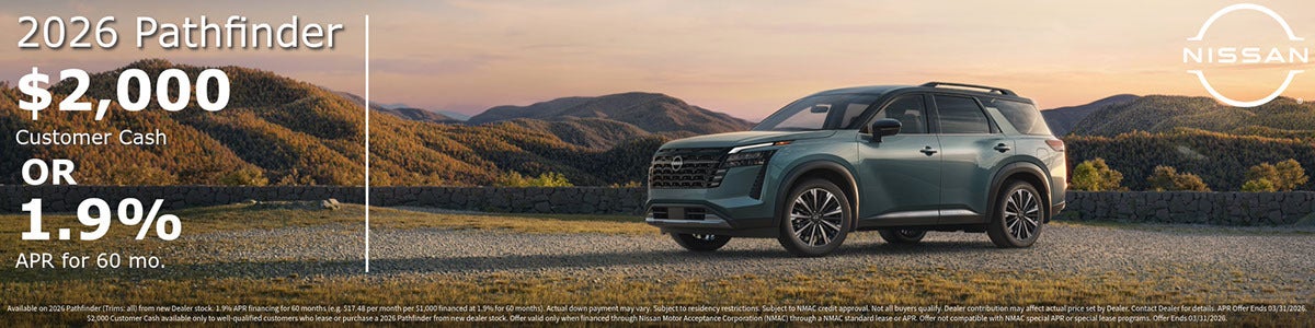 2026 Nissan Pathfinder