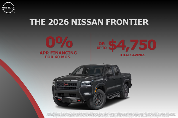 2026 Nissan Frontier
